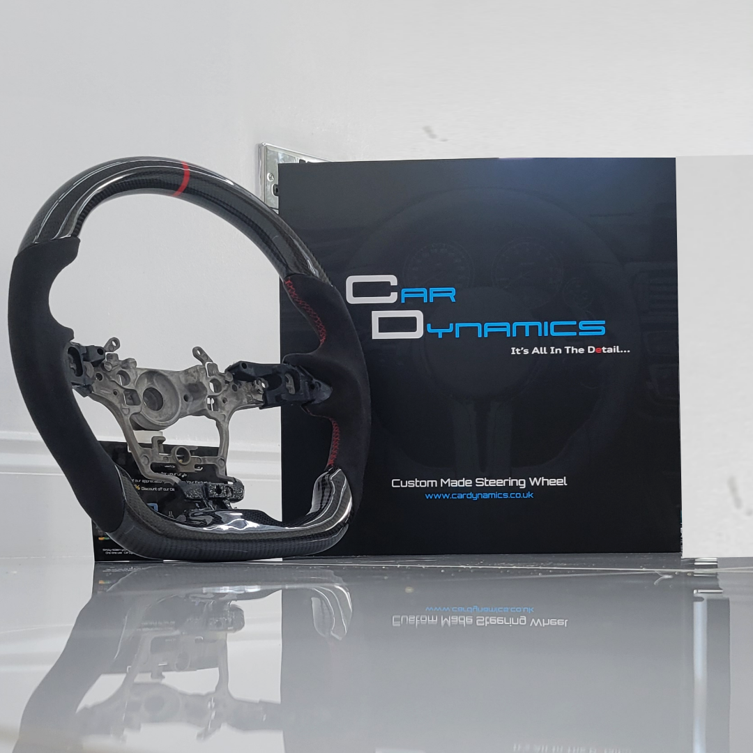 Toyota GR Yaris Bespoke Carbon Fibre Flat Bottom Steering Wheel