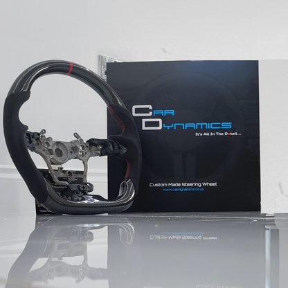Toyota GR Yaris Bespoke Carbon Fibre Flat Bottom Steering Wheel