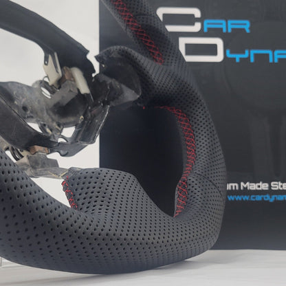 Toyota MR2 Bespoke Flat Bottom Steering Wheel | Super Red Edition