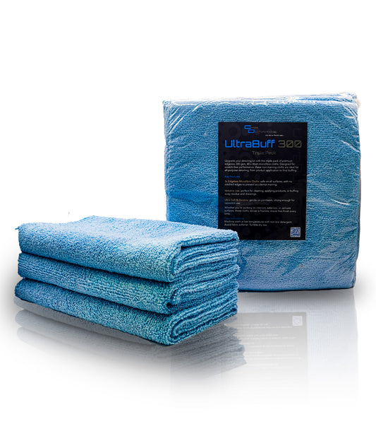UltraBuff 300 - 300gsm Microfibre Cloth Triple Pack