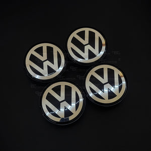 60mm Wheel Centre Caps Compatible with Selected VW / Volkswagen Wheels