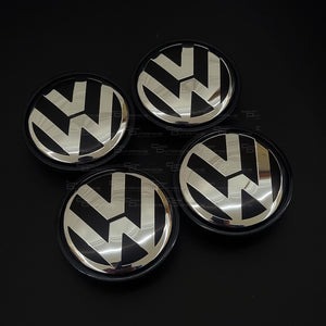 76mm Wheel Centre Caps Compatible with Selected VW / Volkswagen Wheels