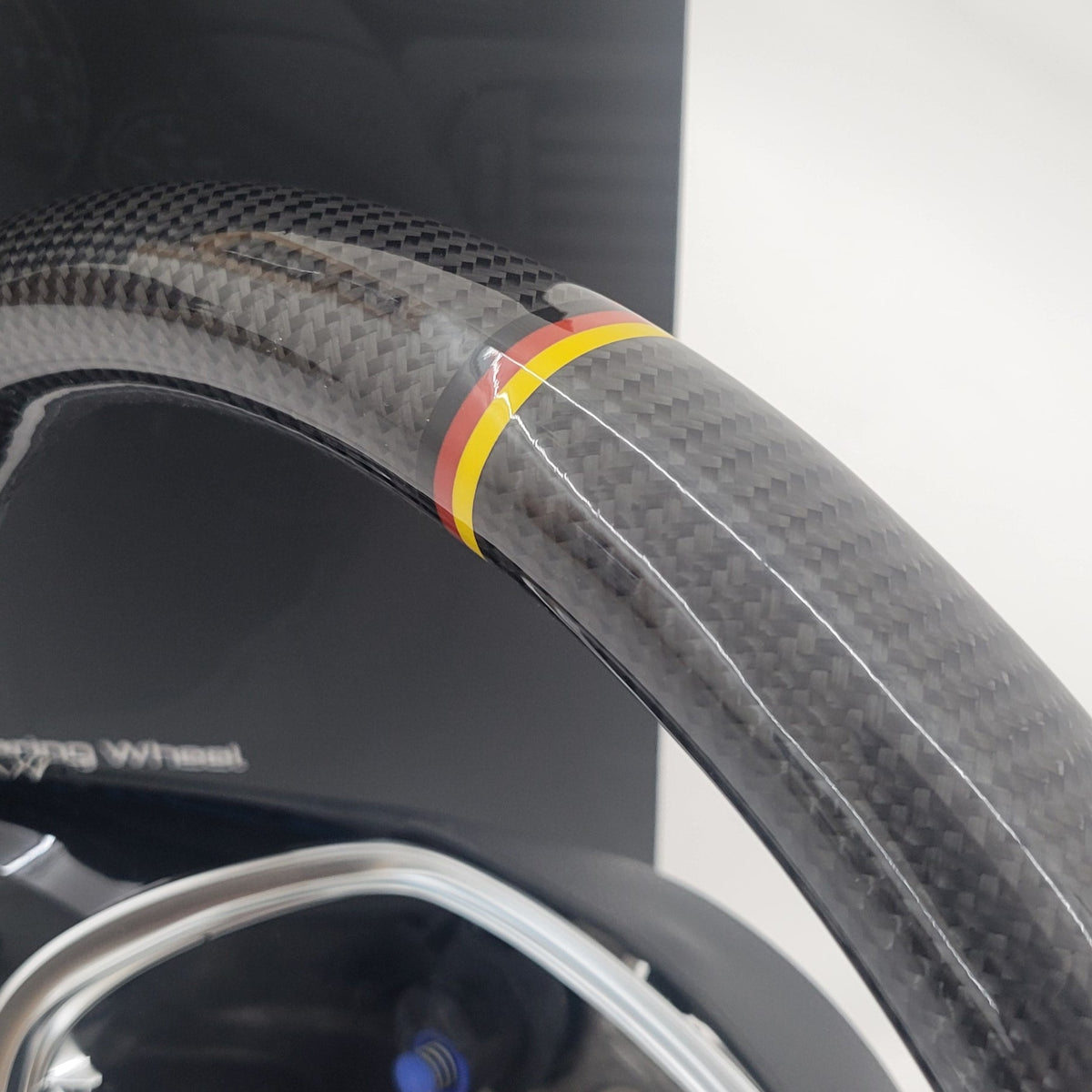 Volkswagen Caddy Carbon & Leather Steering Wheel | German Edition