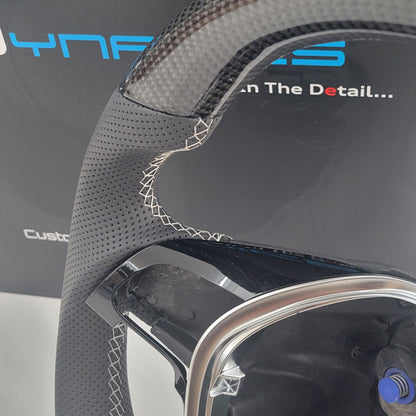 Volkswagen Caddy Carbon & Leather Steering Wheel | German Edition