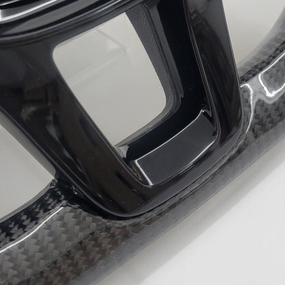 Volkswagen MQB Style Carbon & Leather | Gloss Black Edition