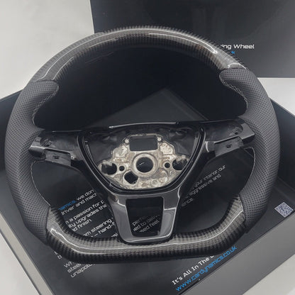 Volkswagen MQB Style Carbon & Leather | Gloss Black Edition