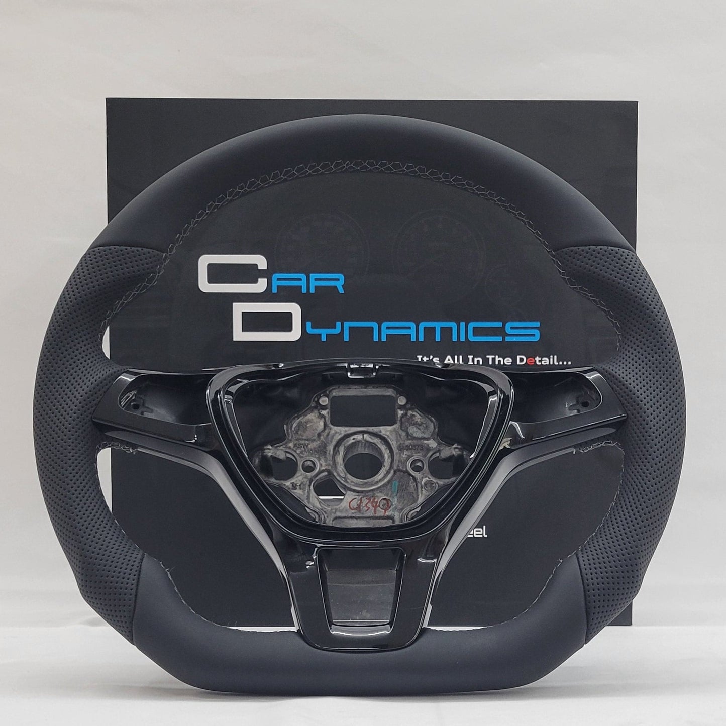 Volkswagen Transporter Leather Flat Bottom | Gloss Black Edition
