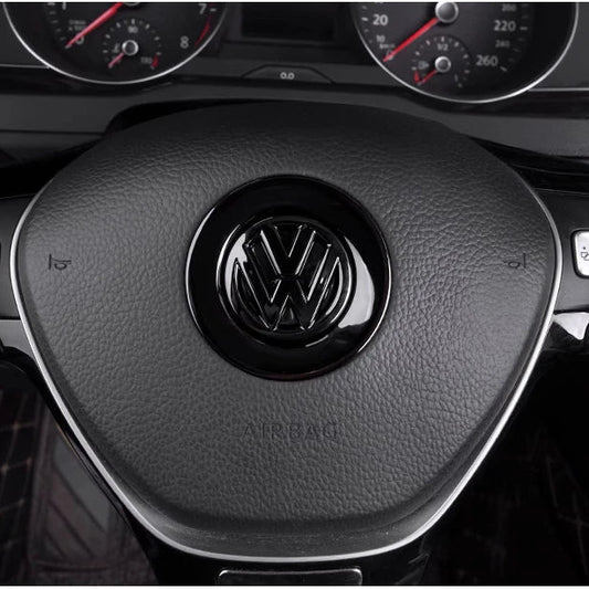 Volkswagen Steering Wheel ‘VW’ Badge / Logo Overlay | T6 Transporter & More