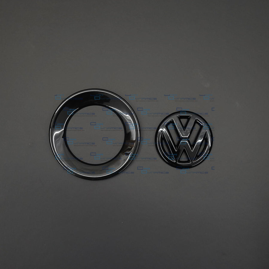 Volkswagen Steering Wheel ‘VW’ Badge / Logo Overlay | T6 Transporter & More