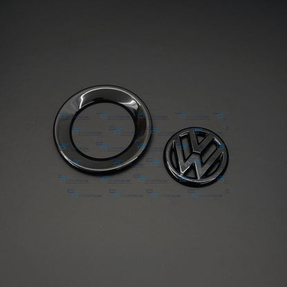 Volkswagen Steering Wheel ‘VW’ Badge / Logo Overlay | T6 Transporter & More