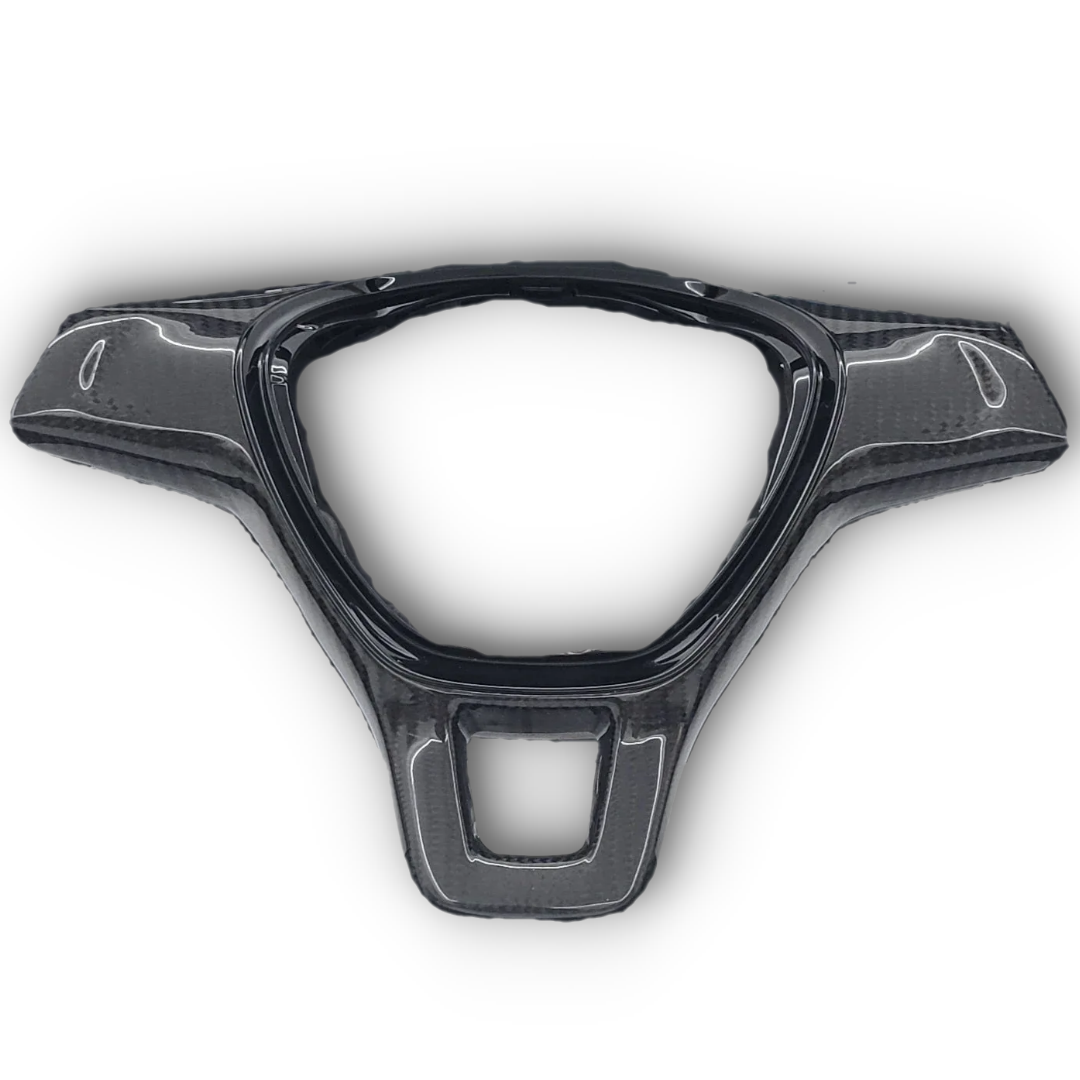 Volkswagen T6 Carbon Fibre Steering Wheel Trim | Transporter , Golf , Amarok