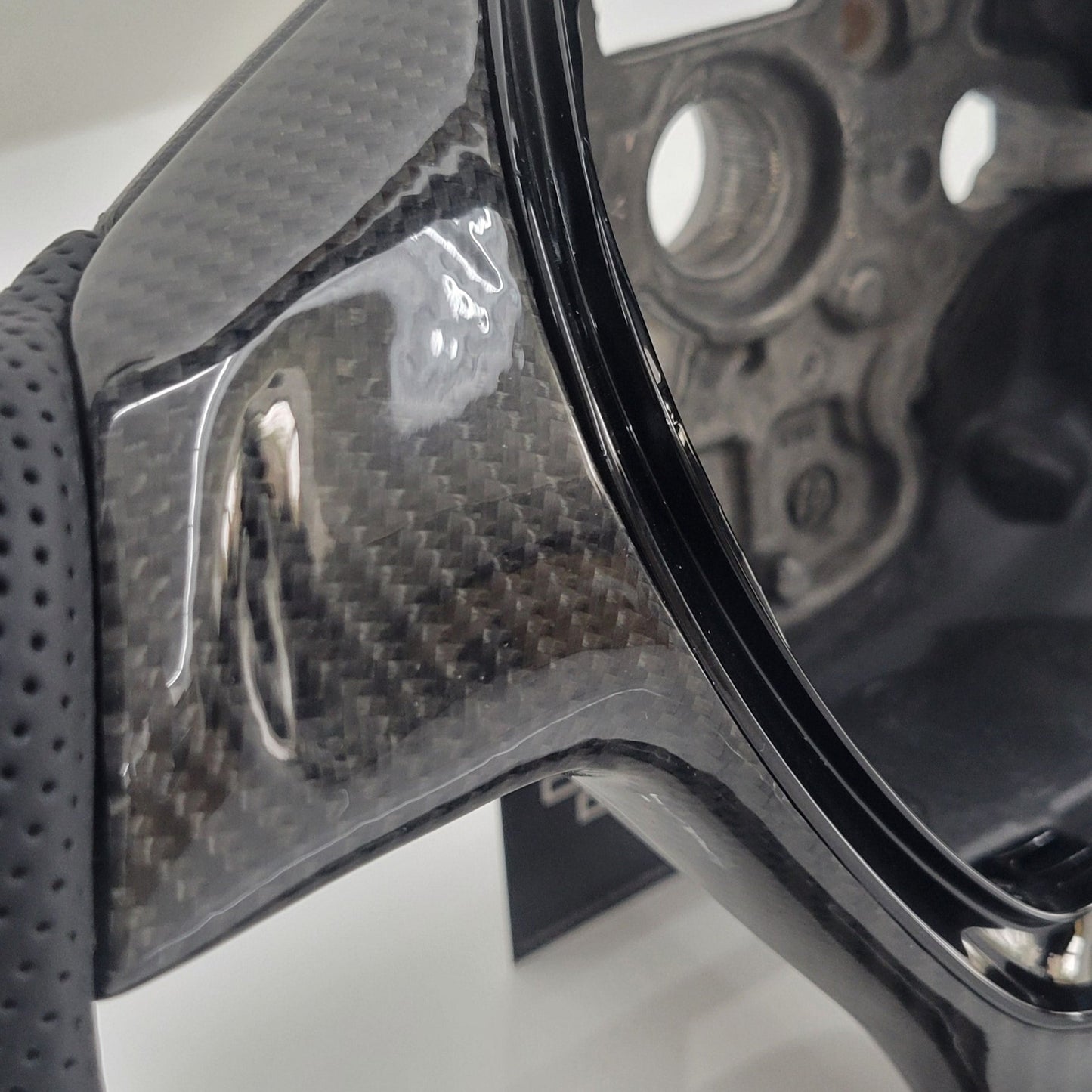 Volkswagen T6 Custom Carbon Fibre Flat Bottom Steering Wheel Transporter