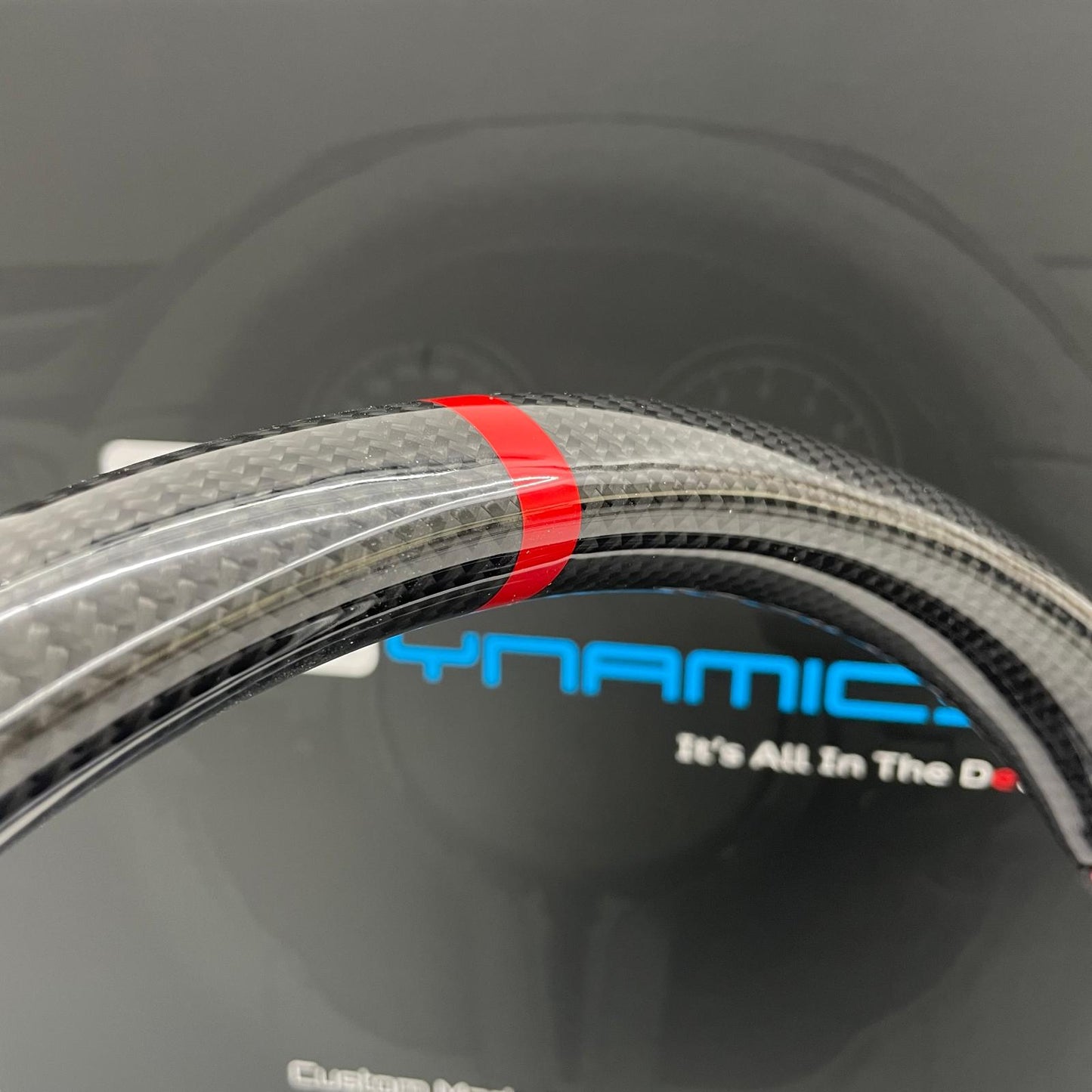 Volkswagen Caddy Custom Carbon Fibre Flat Bottom Steering Wheel | Cherry Red Edition | Caddy Multifunctional Version