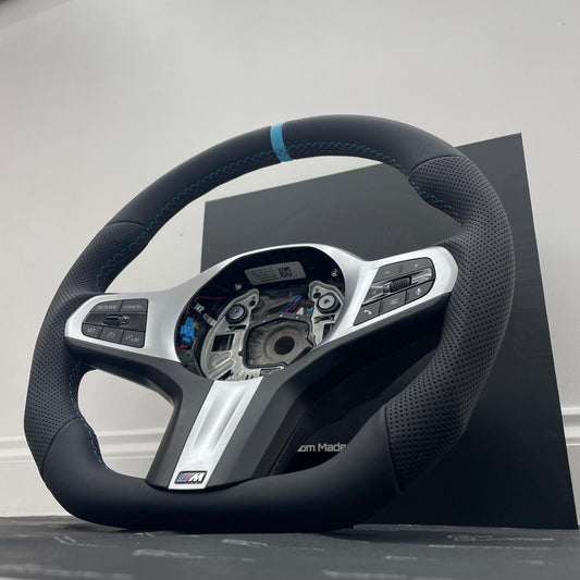 BMW Steering Wheel Flat Bottom | M-Sport Stock Finish | F&G-Series Edition G20 G30 G80 G82 G02 F40