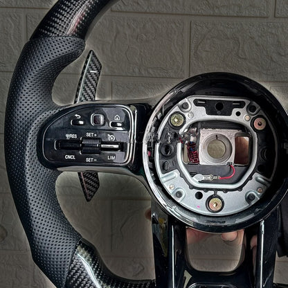 Mercedes Benz Custom AMG Carbon Fibre Steering Wheel C63 S63 C63S CLS63 E63 CLE image 1