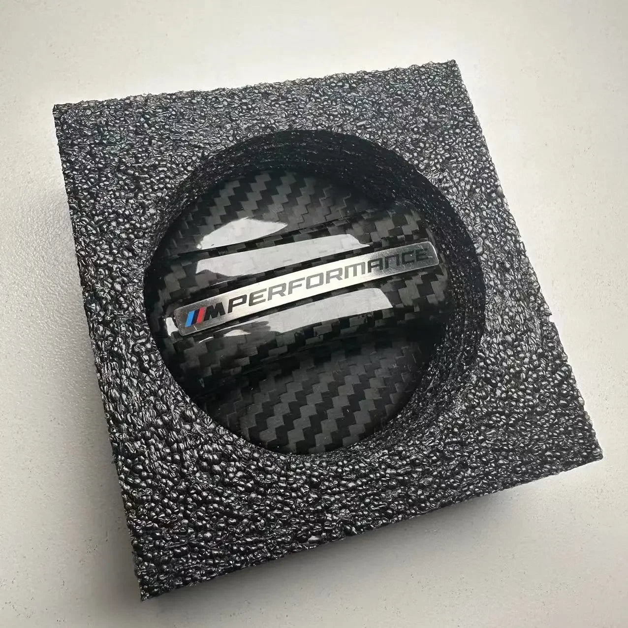 Twill Carbon Fibre Fuel Tank Cap For BMW image 0