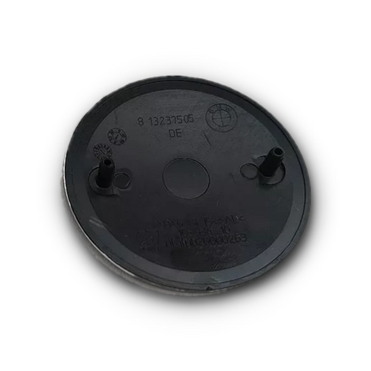 BMW Black Bonnet & Boot Badge 1x 82mm image 1