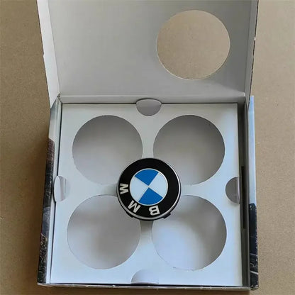 BMW Floating Wheel Centre Caps Set 68mm E81/E87/E88/F20/F21/F22/F87/F23/E90/E91 image 2