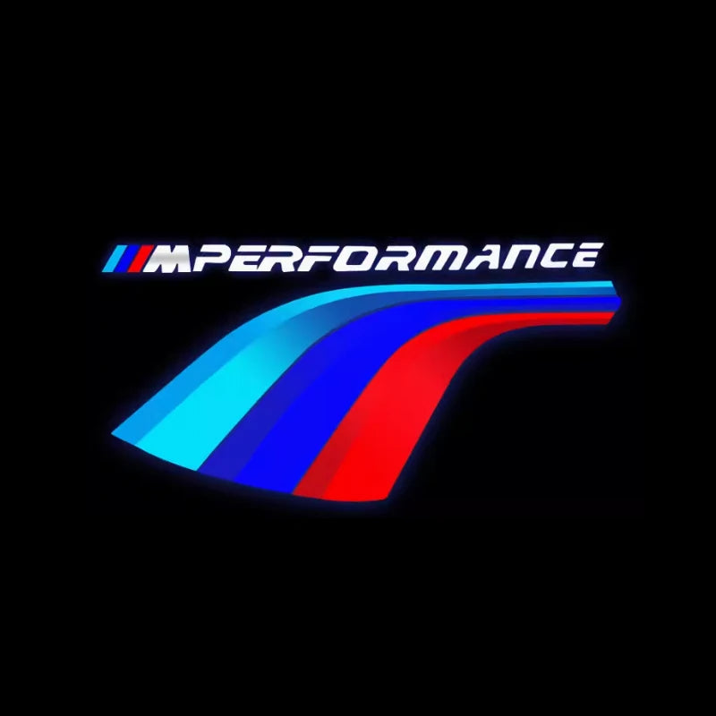 BMW M Performance Track LED Projection Car Door Puddle 4 Lights image 2