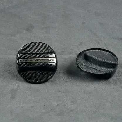 Twill Carbon Fibre Fuel Tank Cap For BMW image 1