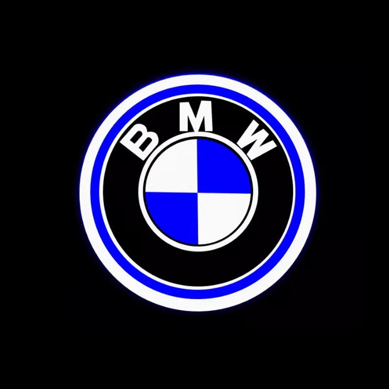 BMW Classic LED Projector Car Door Puddle 2 Lights image 2