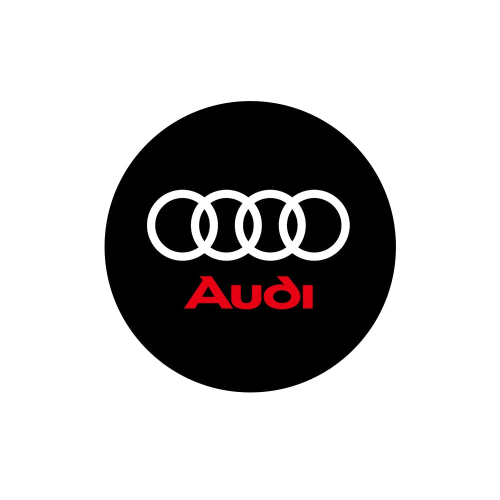 Audi LED Car Door Projection Puddle 2 Lights image 2
