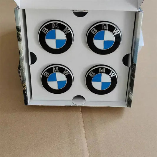 BMW Floating Wheel Centre Caps Set 68mm E81/E87/E88/F20/F21/F22/F87/F23/E90/E91 image 1