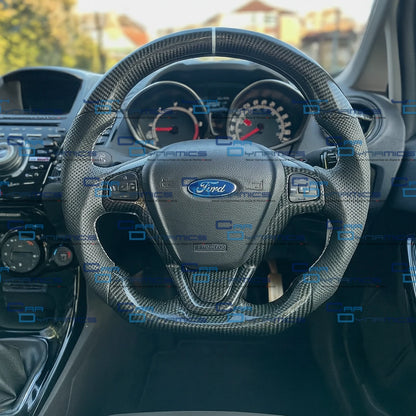Ford Fiesta Custom Carbon Fibre Steering Wheel MK7 MK7.5 2009-2017