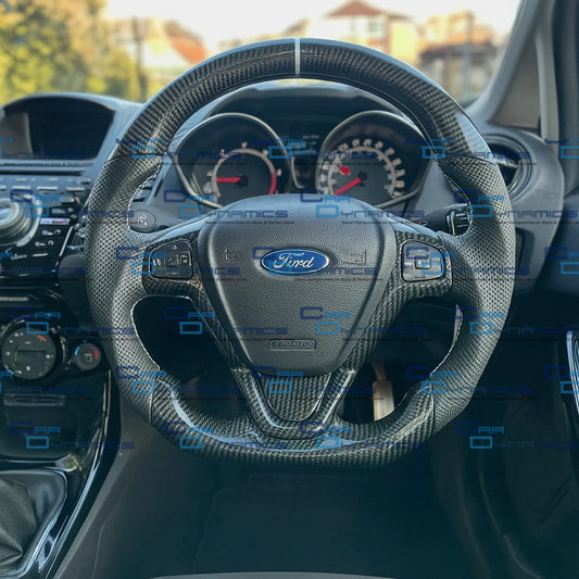 Ford Fiesta Custom Carbon Fibre Steering Wheel MK7 MK7.5 2009-2017