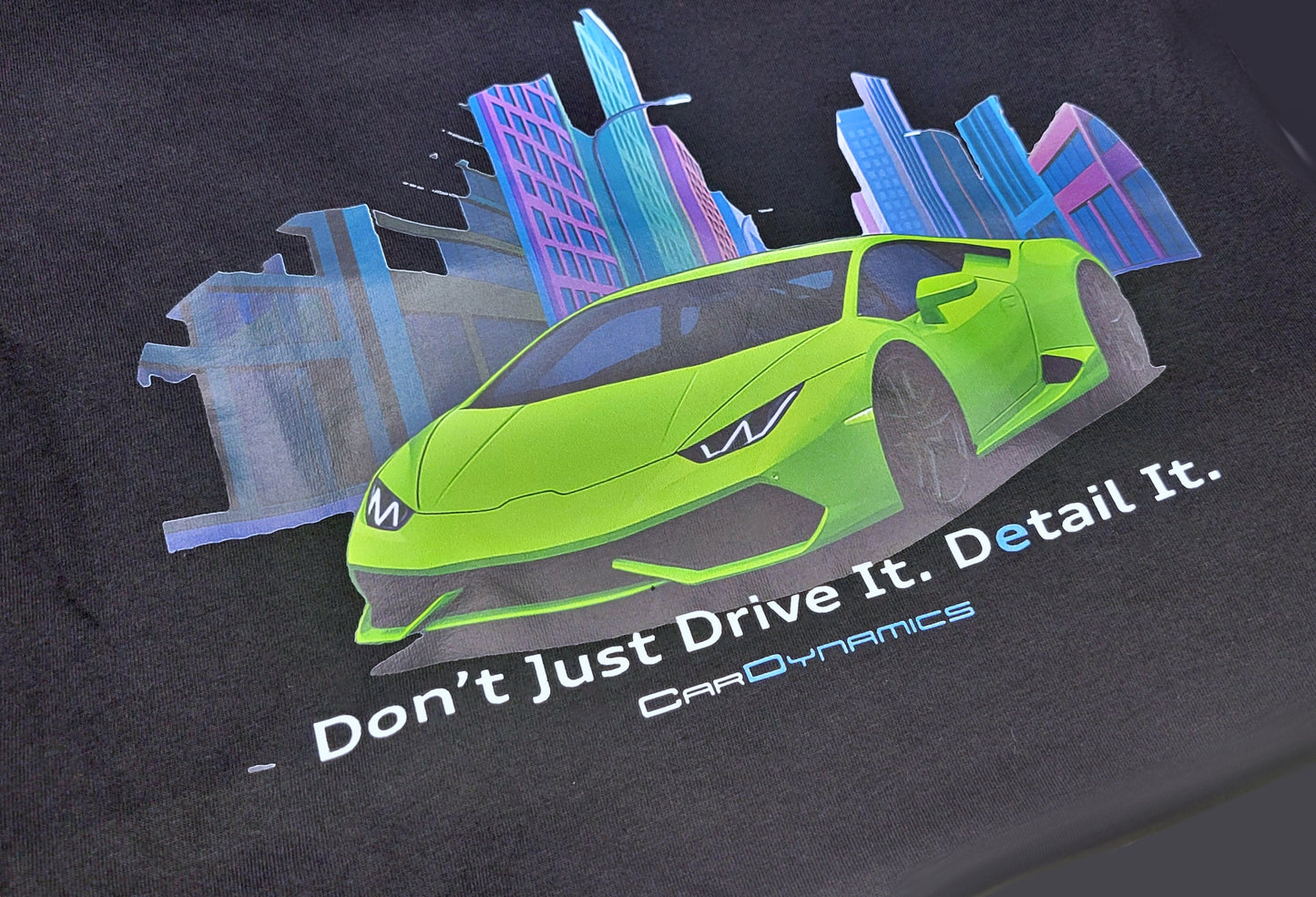 Customised Garment - Carl's Huracan T-shirt