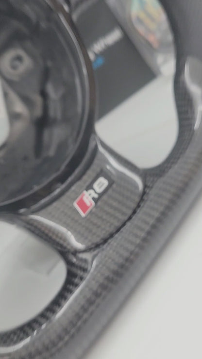 Audi R8 GEN 1 Carbon & Leather Steering Wheel | Vegas Yellow Edition