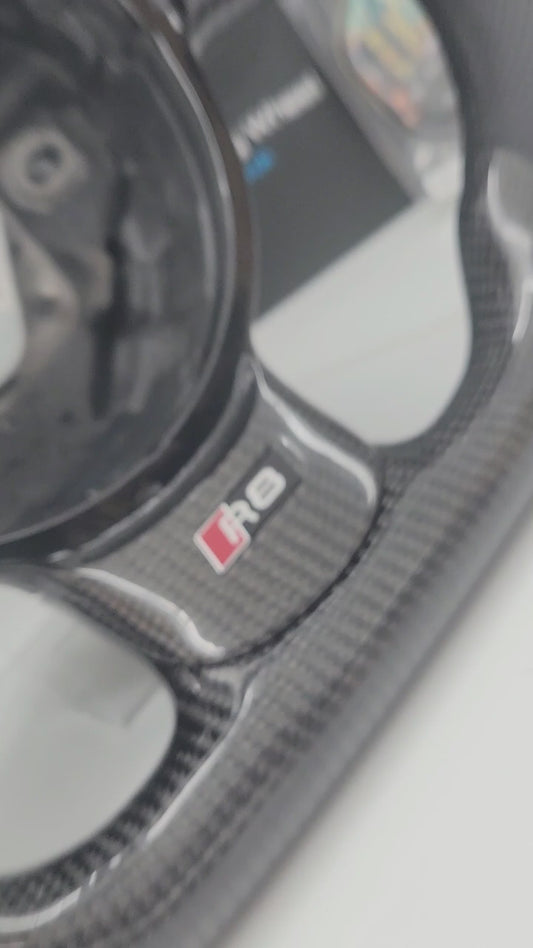 Audi R8 GEN 1 Carbon & Leather Steering Wheel | Vegas Yellow Edition