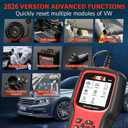 ANCEL VD700 Car OBD2 Scanner Fault Code Reader Diagnostic Tool