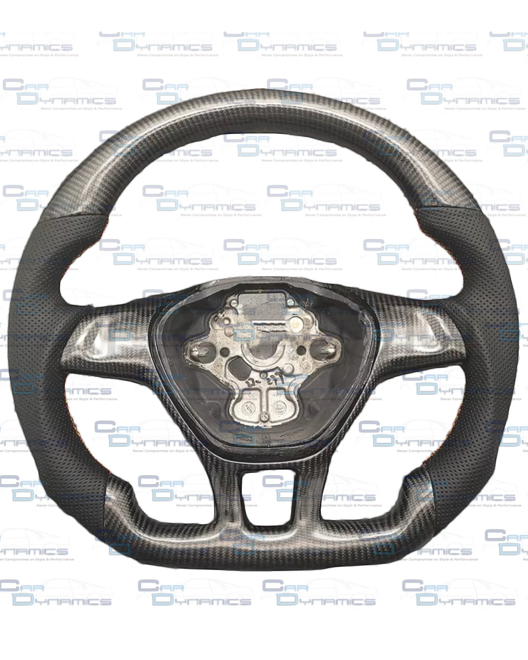 Volkswagen T6 Custom Carbon Fibre Flat Bottom Steering Wheel Transporter