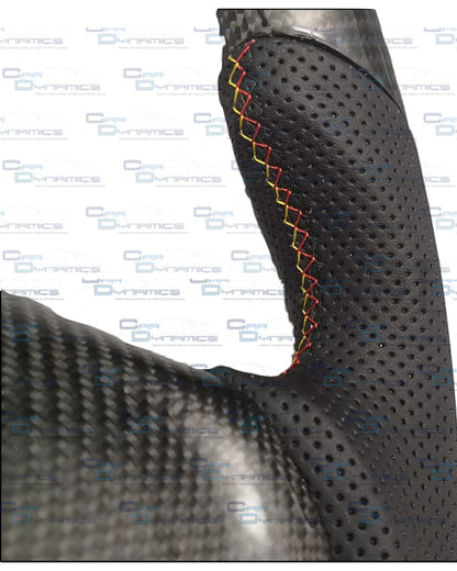 Volkswagen T6 Custom Carbon Fibre Flat Bottom Steering Wheel Transporter