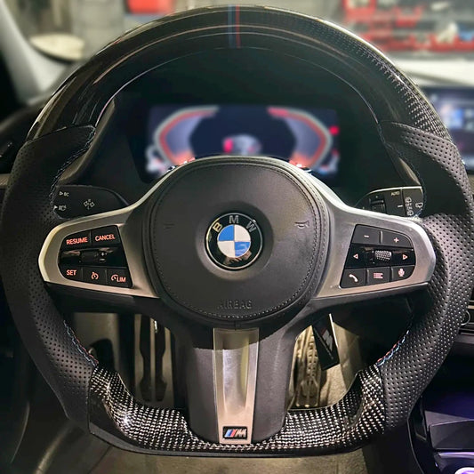 BMW Steering Wheel Carbon Core Flat Bottom F&G-Series Edition G20 G30 G80 G82 G02 F40