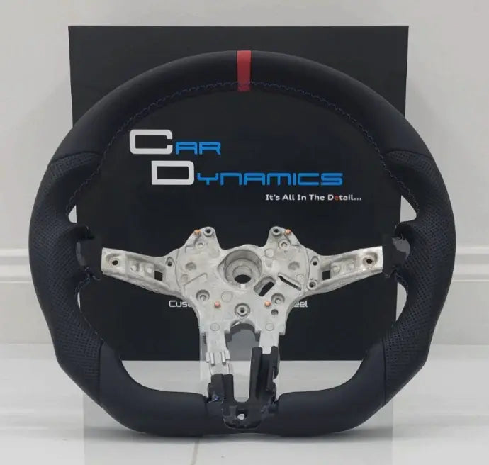 BMW F-Series Leather Steering Wheel Core | Imola Red Edition In Stock